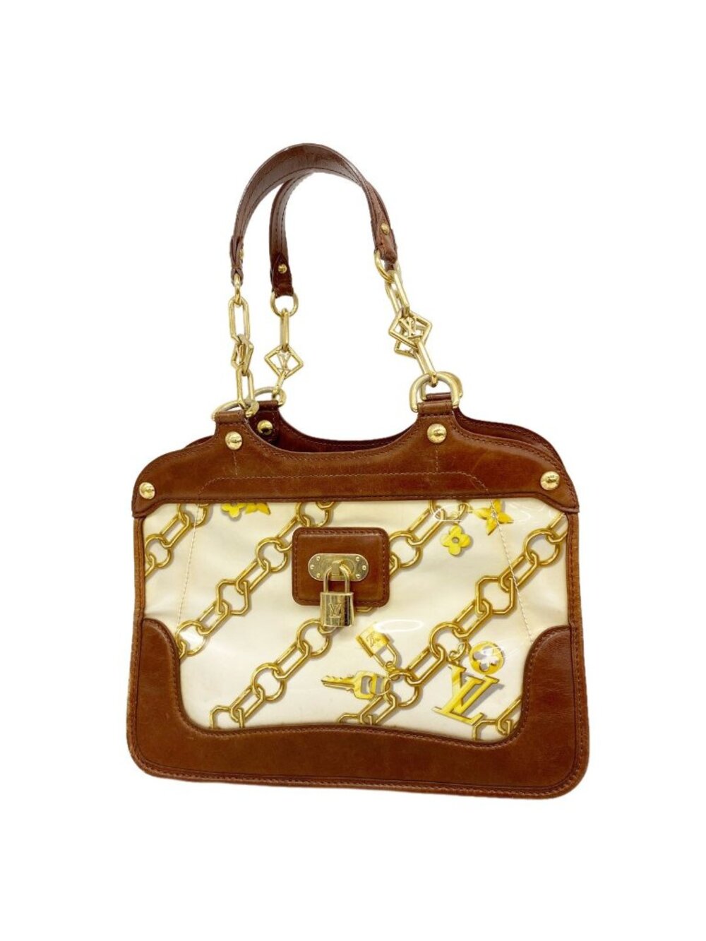 Louis Vuitton Handbag Monogram Charm Cabas Blanc
